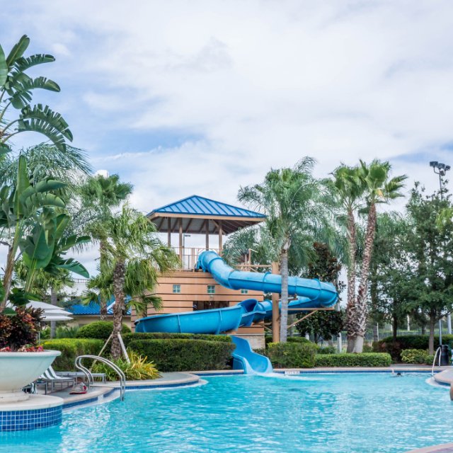 Swimming Pool Slide